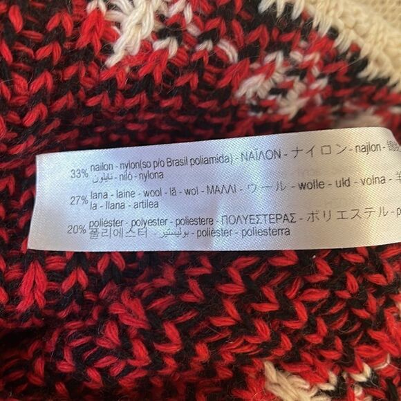 Zara Fair Isle Crop Sweater Small - Picture 7 of 8